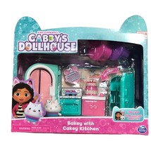 Dreamworks Gabby&#39;s Dollhouse Bakey With Cakey Kitchen 9pcs Netflix NEW - £22.63 GBP