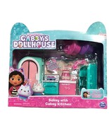 Dreamworks Gabby&#39;s Dollhouse Bakey With Cakey Kitchen 9pcs Netflix NEW - £22.79 GBP