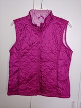 L.L. BEAN GIRLS NYLON THINSULATE QUILTED VEST-XL(18)-LIGHTWEIGHT-BARELY ... - $18.99