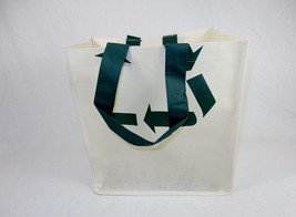 &quot;RECYCLE&quot; Icon Shopping Tote ~ Off-White, 11 x 13 x 7, Sturdy Non-Woven Fabric - £7.03 GBP