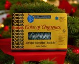 Vintage Kodak Color of Christmas Lights 100 Extra Bright Works Decor Bli... - $29.39