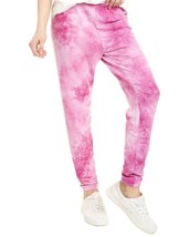 Wildfox Fleece Love Potion Knox Tie Dye Jogger Sweatpants Pink ( M ) - $89.07