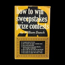 How to Win Sweepstakes Prize Contests VTG Hardcover Book William Danch 1966 - £19.55 GBP