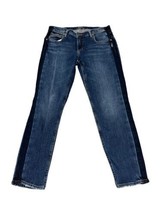 Silver Jeans Co. Women&#39;s Vintage Slim Tuxedo Stripe Jeans 28X27 - £11.80 GBP