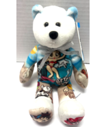 Gallery Treasures Beach Betty Boop 2005 8&quot; Beanie Bear NEW RARE - $54.55 CAD