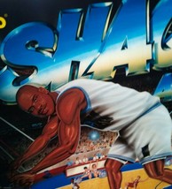 Shaq Attaq Shaquille O&#39;Neal Pinball Translite Basketball 1994 Original U... - $145.35