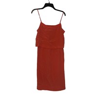 Madewell 100% Silk Layered Cami Midi Slip Dress Overlay Sleeveless Women... - £23.29 GBP