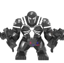 1pcs Big Size Marvel Agent Venom Eugene Flash Thompson Marvel Minifigures Block - £5.44 GBP