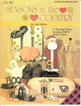 Plaid - Seasons in the Country - Decorative Projects For Folk Art Acrylics - £7.59 GBP