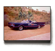 Rare 1966 Color Batmobile Batman Framed Vintage Production Photo. Jumbo Print - £15.16 GBP