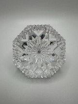 Vintage Waterford Crystal Faceted Diamond Shaped Paperweight 3” - £54.95 GBP