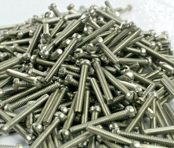 Primary image for x50 #4-40 x 7/8 PHILLIPS CHEESE FILLISTER HEAD MACHINE SCREW 316 STAINLESS STEEL