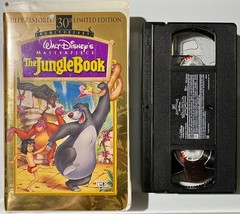 The Jungle Book (VHS 30th Limited Edition) Disney Masterpiece Tested - £3.14 GBP