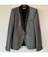 Saint Laurent YSL Men’s Silver Sparkle Metallic Evening Sport Coat 46R EU/36R US - $593.90