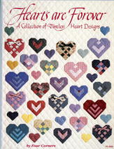 Hearts are Forever Four Corners Designs Quilt Patterns Quilting FC 2050 - £3.99 GBP