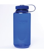 Nalgene Sustain 32oz Wide Mouth Bottle (Denim) Recycled Reusable Blue - $16.12
