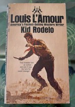 1969 Louis L&#39;Amour KID RODELO Bantam Western Vintage Paperback - £6.27 GBP