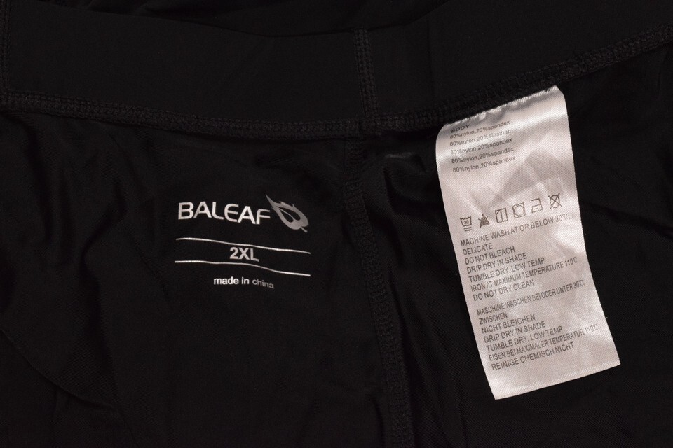 Baleaf Mens Cycling Shorts Black 2XL Item image 8