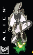 Alien Movies Xenomorph Large Colored Enamel Metal Pin NEW UNUSED - £7.63 GBP