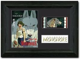 Princess Mononoke 35 mm Film Cell Display Stunning Framed Studio Ghibli  - £14.94 GBP