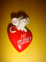 Hallmark Vintage Valentine&#39;s Day Hi Cutie! Pin - $9.99