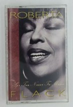 Roberta Flack Set the Night to Music Cassette Tape 1991 Atlantic Records - £6.90 GBP