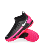 Nike Junior GT CW6695-006 Academy Dynamic Fit TF Sneakers Black Pink ( 5Y ) - $175.21 CAD