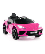 12V Electric Kids Ride On Car Licensed Chevrolet Corvette C8 with Remote... - €232,92 EUR