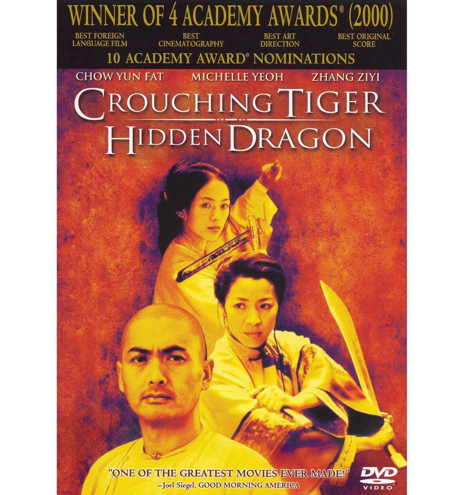 Crouching Tiger Hidden Dragon DVD 2001 Michelle Khan Chang Chen Yun Fat Chow NEW - $10.00