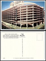CALIFORNIA Postcard - San Francisco, Downtown Center Parking Garage F10 - £3.93 GBP