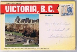 British Columbia BC Postcard Booklet Victoria 12 Views - £3.88 GBP