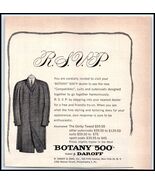 Botany 500 by H. Daroff &amp; Sons PRINT AD &quot;The Derby Tweed&quot; Men&#39;s Outercoa... - $69.74 MXN