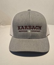 Karbach Brewing Company Trucker Style Ballcap (White/Grey) - £13.09 GBP