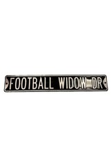 Vtg  FOOTBALL WIDOW DR License Plate Metal Sign 36” x 6” Man Cave Decor ... - $935.02 MXN