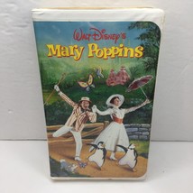 Vintage Mary Poppins VHS Clamshell Case Family Kids Children Film Movie Classic - £15.92 GBP