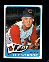 1965 Topps #448 Lee Stange Exmt Indians - £5.70 GBP