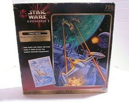Star Wars Ep.1 Force Facts Bravo Squadron Assault Puzzle 750 Pieces Sealed New - £12.86 GBP