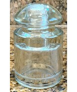 Clear Insulator-Hemingray 12-49 C.S.C. Telegraph/Telephone Antique - Mad... - €10,53 EUR