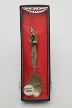 Vintage Walt Disney World GOOFY Genuine Pewter Souvenir Spoon in Original Box - $15.93