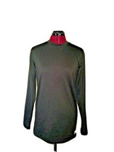 Under armour Coldgear Top Black Women Long Sleeve Fitted Size Medium - £18.63 GBP