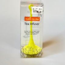 MAKE MY DAY Tea Infuser Green Silicone Stain Resistant Easy to Use Fits ... - $9.89