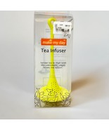 MAKE MY DAY Tea Infuser Green Silicone Stain Resistant Easy to Use Fits ... - £7.73 GBP