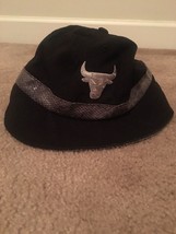 Adidas Men&#39;s Black Bucket Hat Cap NBA Chicago Bulls Size L/XL - $36.53