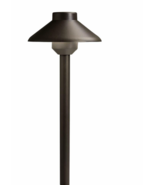 Kichler 15820AZT LED Landscape &amp; Path Light In Textured Architectural Br... - $138.59