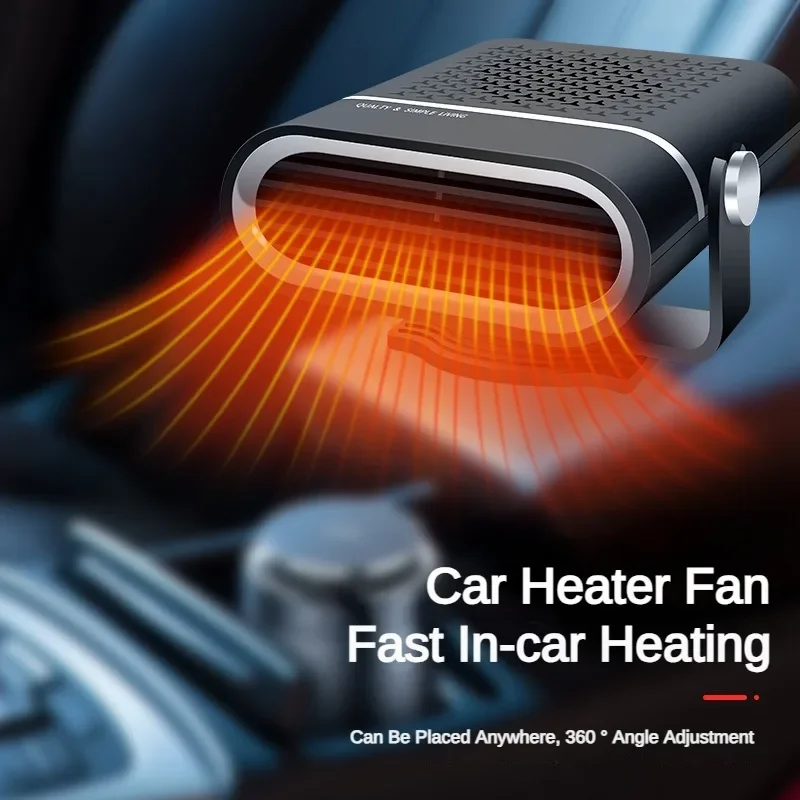 Car Heater Fan 12V/24V 200W Car Heater Electric Cooling Heating Auto Win... - £18.10 GBP