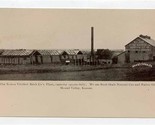 Nelson Vitrified Brick Co Mound Valley Kansas Real Photo Postcard Blank ... - £17.46 GBP