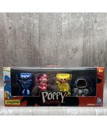 Poppy Playtime Official Collectable Figure 4-Pack Huggy Wuggy Bizak - £11.35 GBP