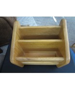 Wood Remote Control Caddy / Organizer / Storage - Light Wood - $18.99