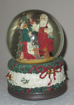 Princess House Musical Snow Globe #687 Santa and Mrs Claus NIB - £19.43 GBP