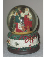 Princess House Musical Snow Globe #687 Santa and Mrs Claus NIB - £19.86 GBP